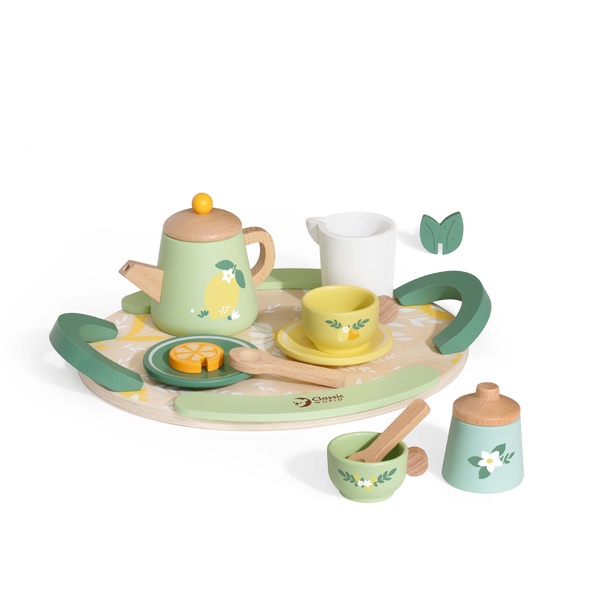Teeserviis puidust Vintage Classic World