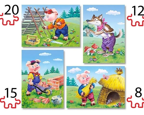 Pusle 4 ühes - "Kolm põrsakest" image 2