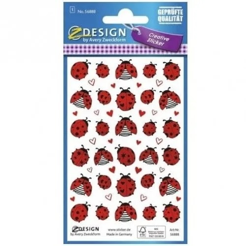 Kleeppildid z-design lepatriinu läikiv