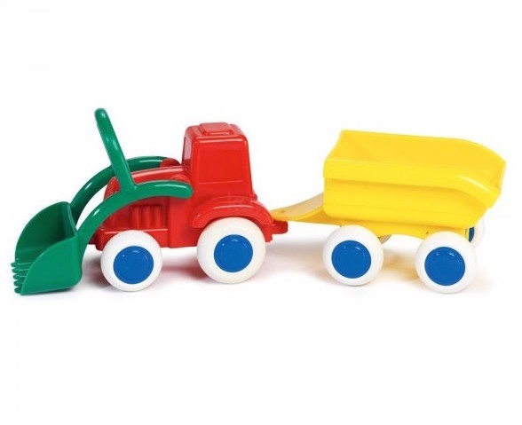 Traktor haagisega 30 cm