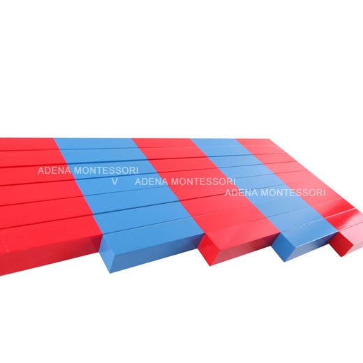 Montessori arvude õppimise pulgad 1–10 image 5