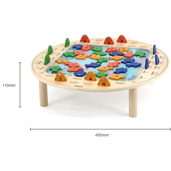 Viga Toys puidust mäng: "Kalapüük" image 4