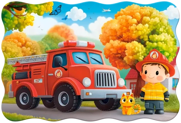 Pusle Maxi 20-osaline "Väike tuletõrjuja"