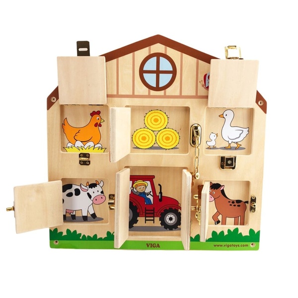 Viga Toys tegevustahvel AVA ja SULGE