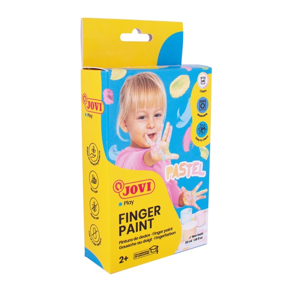 Näpuvärvid JOVI 6 värvi*35 ml, pastelsed toonid