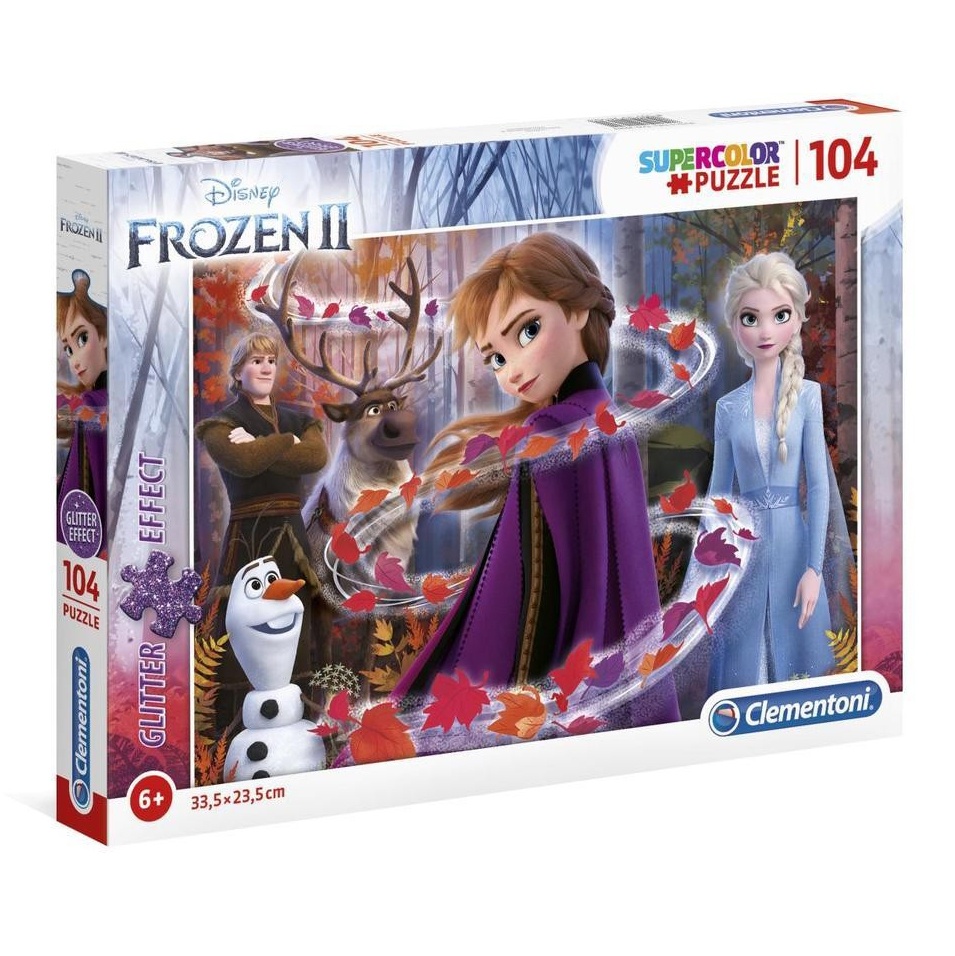 Pusle Glitter Frozen 104 osa