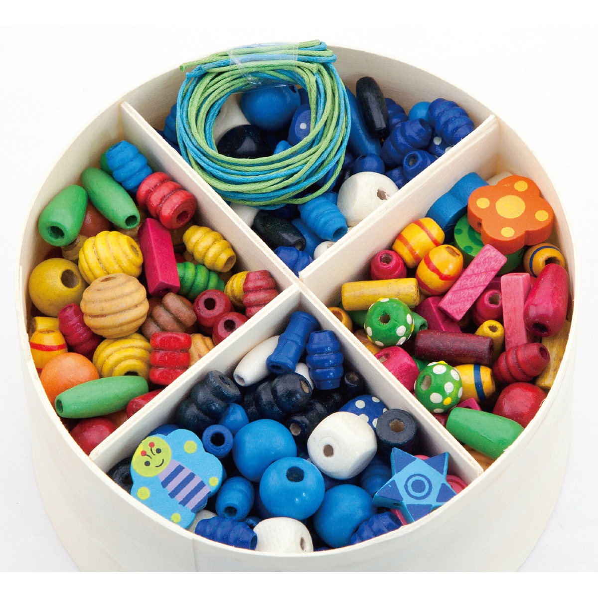 Viga Toys puitpärlid 260 g